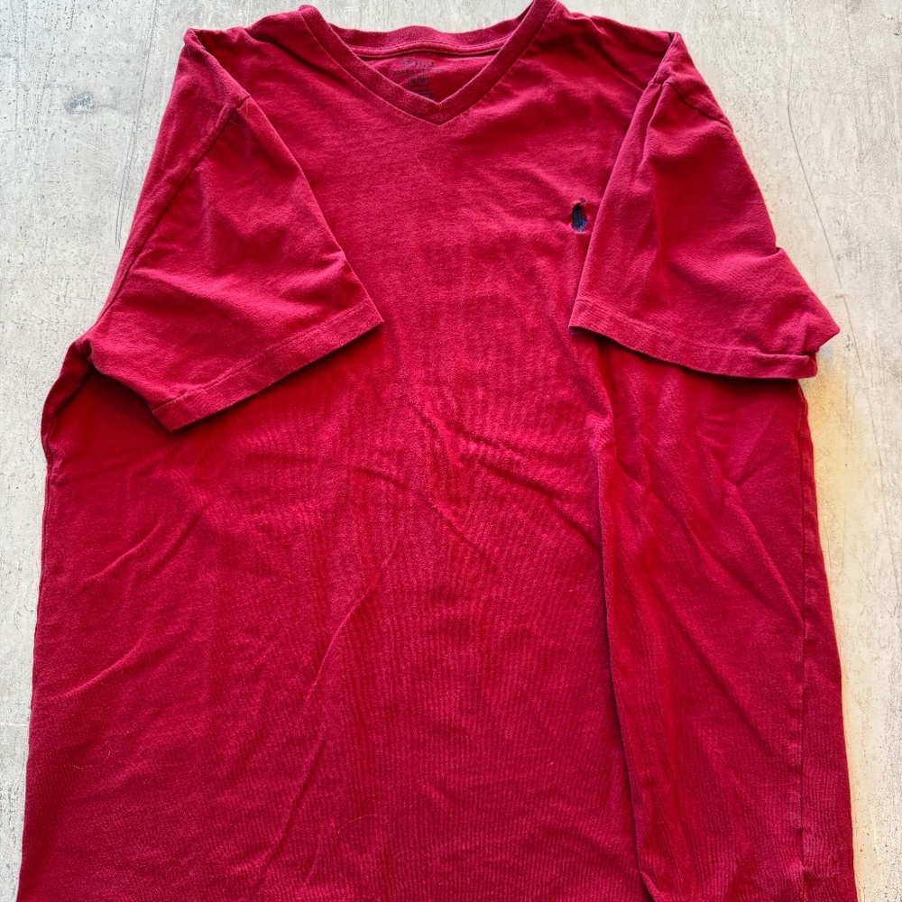 Polo Red T-Shirt - Men's M